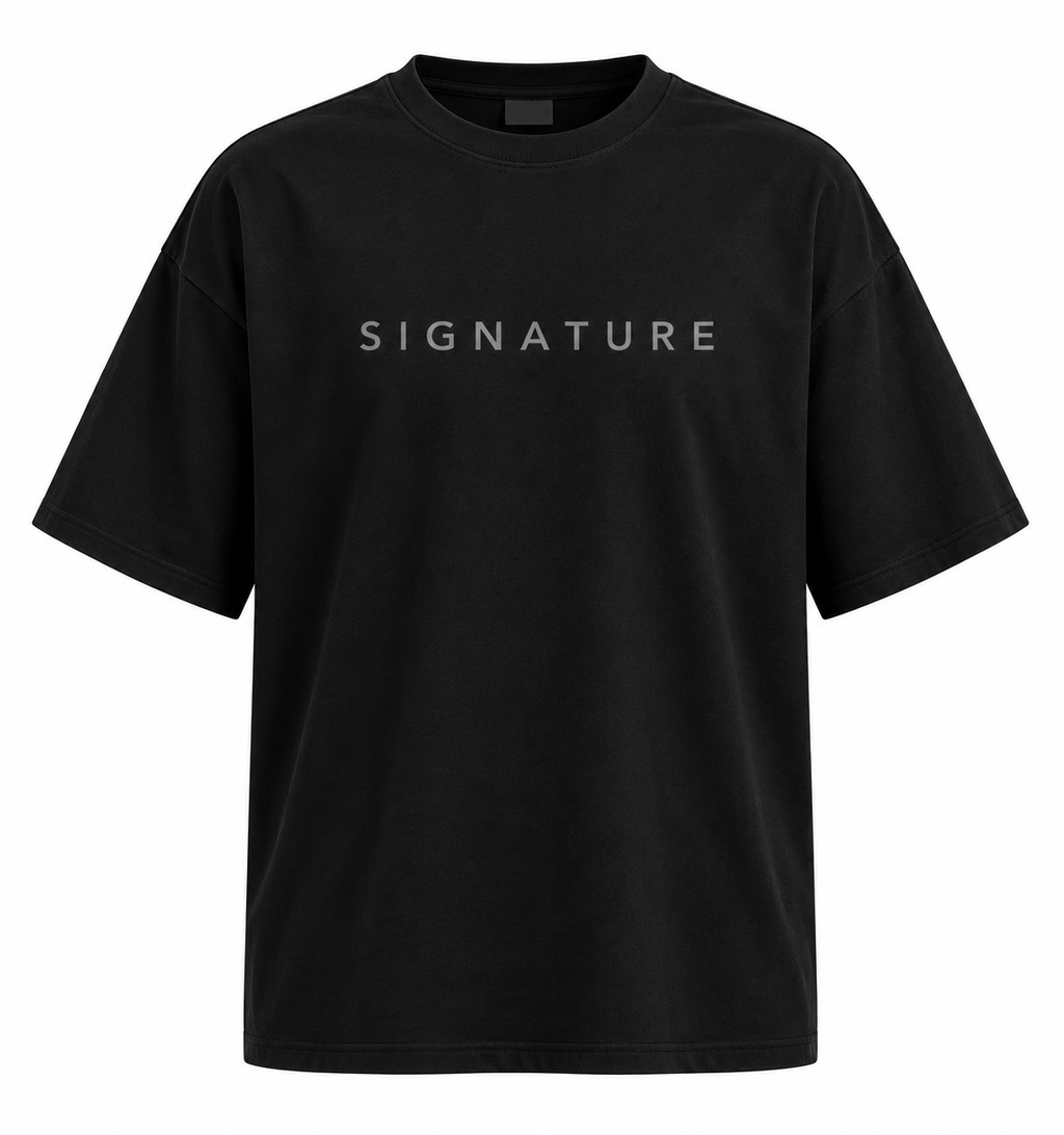 Unisex Oversized T-Shirt – Signature | HH Signature